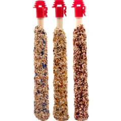 ﻿Sticks Canaris Triple Variety Pack - 3 goûts - Bâtonnets de graines très variés à 3,30 € - Versele-Laga - 422350 - Snacks