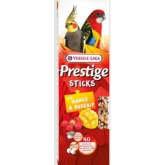 Sticks Grandes Perruches avec Mangue & Églantine - 2x70gr - Bâtonnets de graines très variés 422359 Versele-Laga 4,00 € Ornibird