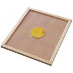 Couvre cadre Dadant-blatt 10 cadres, simple paroi avec encadrement munit d'un chasse abeille 50x43cm - Bijenhof 10190 Bijenho...