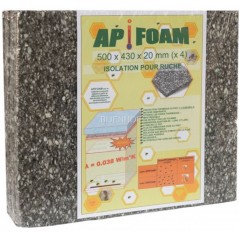 Isolation pour toit, apifoam 500x500x20mm 4 pcs - Bijenhof à 21,50 € - Bijenhof - 82A - Accessoires