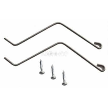 Crochet de ruche decentre 10 pc/5 paire 30 visses - Bijenhof 171110 Bijenhof 7,40 € Ornibird