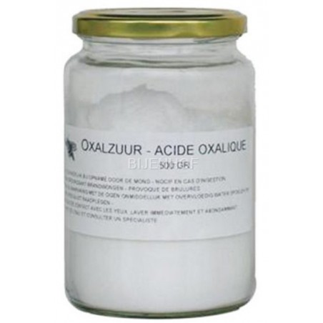 Acide oxalique 500gr - Bijenhof à 9,95 € - Bijenhof - 22175 - Matériel Apiculteur