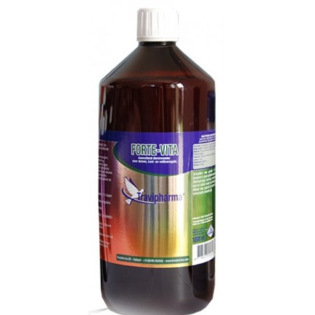 Forte-Vita (résistance + digestion) 1L - Travipharma pigeons à 20,45 € - Travipharma - 40010 - Travipharma