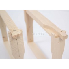 Mini plus cadre bois à emboiter avec fil et oeillets par 10 - Bijenhof à 13,00 € - Bijenhof - 302343 - Cadre