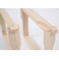Mini plus cadre bois à emboiter avec fil et oeillets - Bijenhof