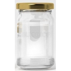 Pot droit 48 - 106ml/125gr avec couvercle par 35 - Bijenhof à 18,25 € - Bijenhof - 60400 - Récolter les abeilles