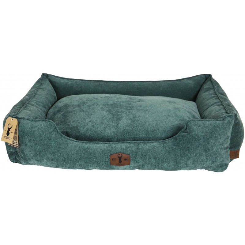 Divan orthopédique Vert émeraude 100x78x27cm - Gebr. de Boon