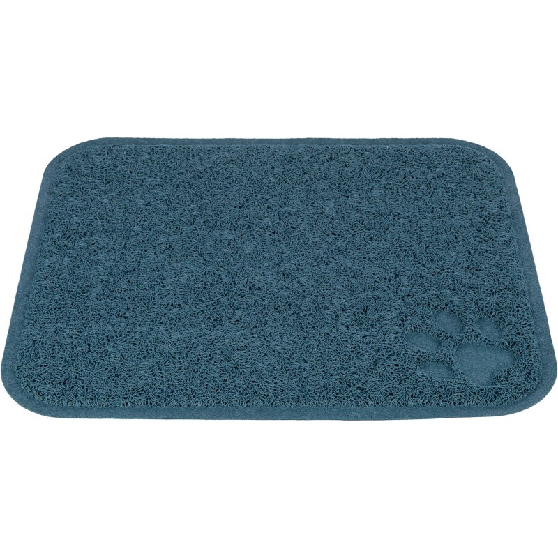 Tapis pour bac à litière 37x45cm Bleu - Trixie