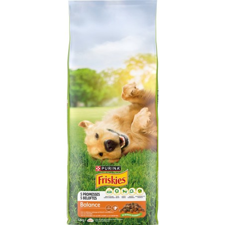 Chien Adult Balance Poulet et Légumes 12kg - Friskies