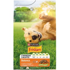 Chien Adult Balance Poulet et aux Légumes 3kg - Friskies à 9,20 € - Purina - 12570921 - Friskies