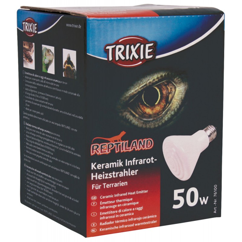 Emetteur céramique de chauffage infrarouge 50W - Trixie 76100 Trixie 25,00 € Ornibird