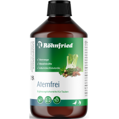 Atemfrei (voies respiratoires) 500ml - Röhnfried - Dr Hesse Tierpharma GmbH & Co. KG à 31,95 € - Röhnfried - Dr Hesse Tierpha...