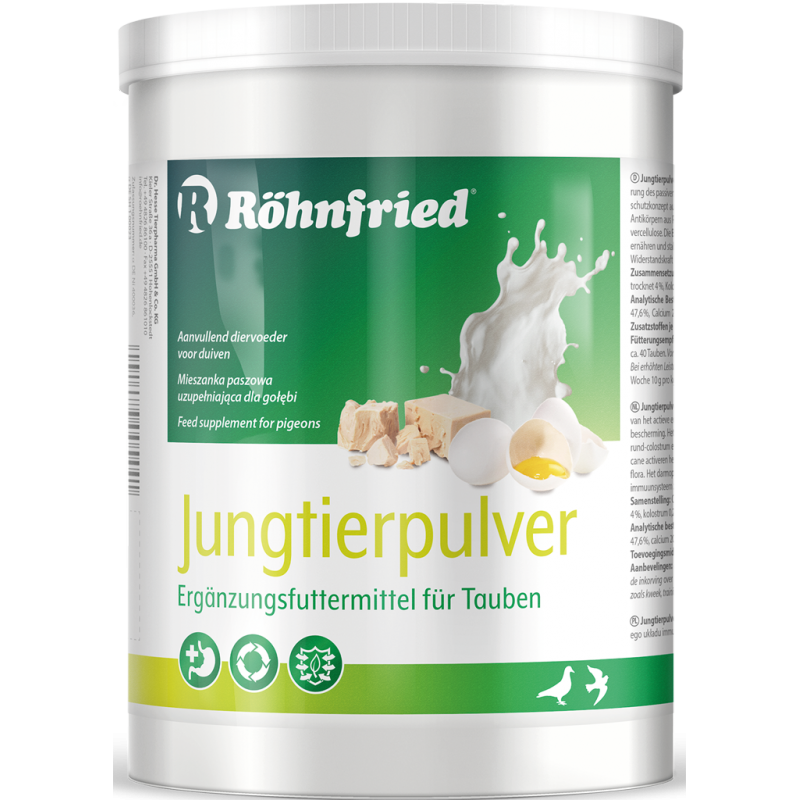 Jungtierpulver (to get the youth in shape for the flight) 500gr - Röhnfried - Dr. Hesse Tierpharma GmbH & Co. KG