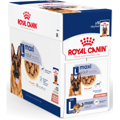 Maxi Adult 10x140gr - Royal Canin à 17,70 € - Royal Canin - 1231889/10x - Royal Canin