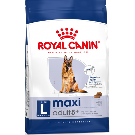 Maxi Adult 5+ 4kg - Royal Canin à 31,05 € - Royal Canin - R448648 - Royal Canin