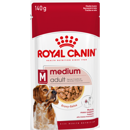 Medium Adult 140gr - Royal Canin à 1,80 € - Royal Canin - 1231887 - Royal Canin