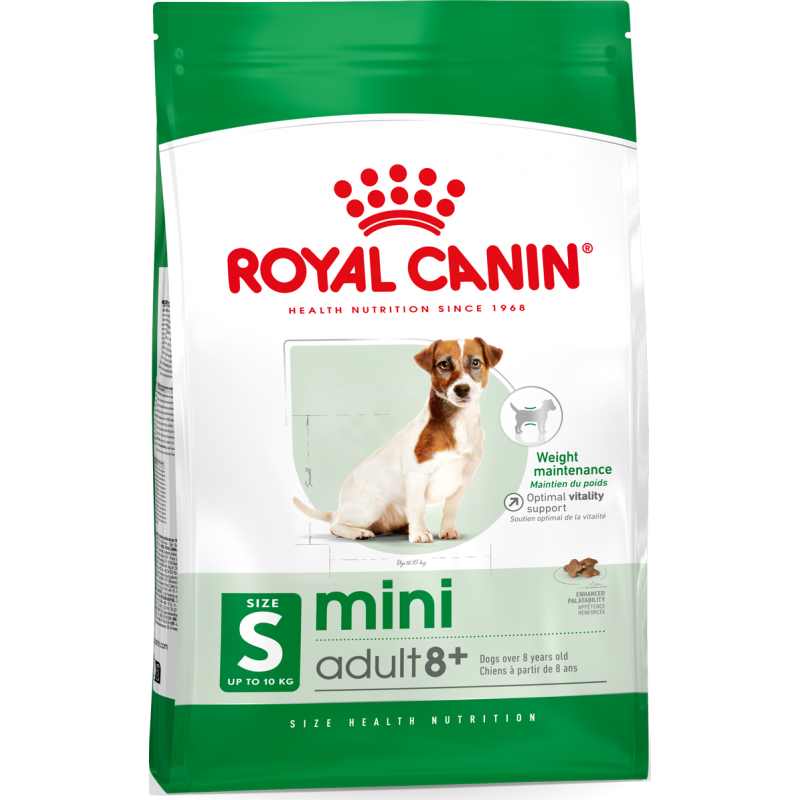 Mini Adult 8+ 2kg - Royal Canin