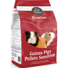 Granulés Cochons d'Inde Sensitive Premium 3kg - Deli Nature à 6,75 € - Deli Nature - 20629 - Prémium petit conditionnement