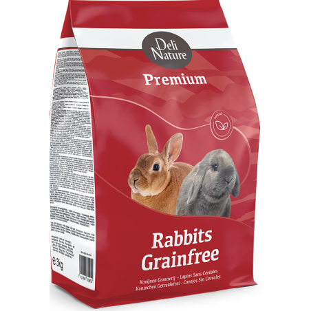 Lapins sans Céréales Premium 3kg - Deli Nature à 9,55 € - Deli Nature - 20627 - Prémium petit conditionnement