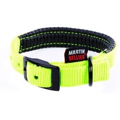 Laisse Nylon L 25-60cm Vert Citron - Martin Sellier à 18,20 € - Martin Sellier - MS212729 - Laisses / Enrouleur