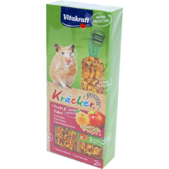 Rongeur fruits/flocons cracker hamster, 2en1 - Vitakraft à 3,65 € - Gebr. de Boon - 0193594 - Crackers - Sticks