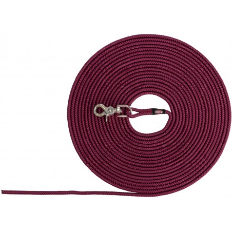 Laisse de suivi, ronde S-M 15m/6mm Sangria - Trixie