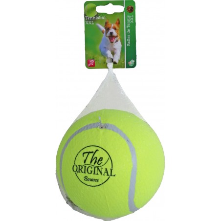 Jouet pour chien balle de tennis rebond gonflable XXL jaune 23cm - Gebr. de Boon à 17,95 € - Gebr. de Boon - 0207932 - Jouets...