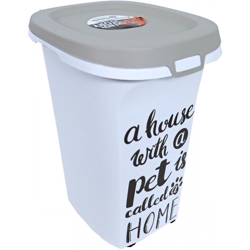 Boîte de rangement en plastique Moderna Trendy Story 20L 'Pet Wisdom' - Gebr. de Boon - Gebr. de Boon