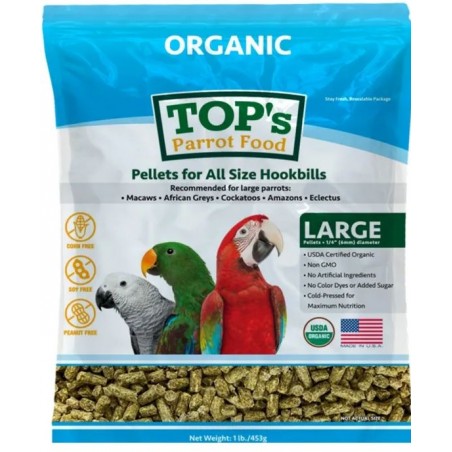 Granulés pour perroquet 453gr - Top's Parrot