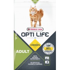 Cat Adult Chicken 2,5kg - Opti Life à 21,55 € - Opti Life - 441311 - Opti Life