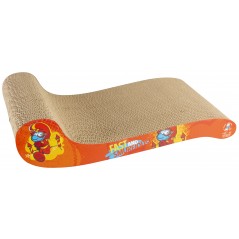 Griffoir en carton Schtroumpfs 45x23x11cm - Duvo+ à 9,20 € - Duvo + - 13636A - Arbre à chat & griffoir