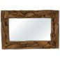 Miroir En Bois Teck Rectangulaire 80x7x120cm - Giganterra G02-03101 Giganterra 169,95 € Ornibird