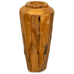 Vase Bois Teck Gucci 35cm x H 80cm - Giganterra à 116,95 € - Giganterra - G02-03089 - Décoration naturelle