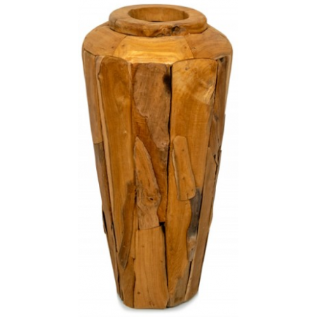 Vase Bois Teck Gucci 35cm x H 80cm - Giganterra à 116,95 € - Giganterra - G02-03089 - Décoration naturelle