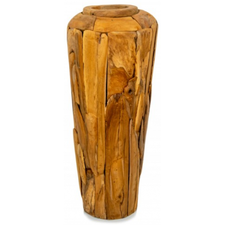 Vase Bois Teck Gucci 40cm x H 100cm - Giganterra à 149,95 € - Giganterra - G02-03088 - Décoration naturelle