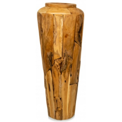 Vase Bois Teck Gucci 45cm x H 120cm - Giganterra à 199,95 € - Giganterra - G02-03087 - Décoration naturelle