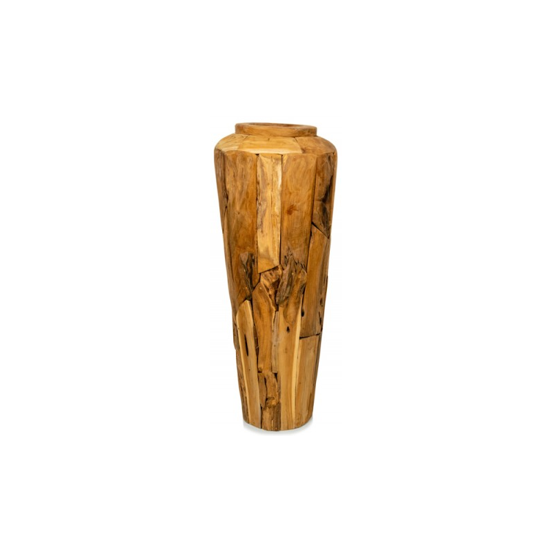 Vase Bois Teck Gucci 45cm x H 120cm - Giganterra