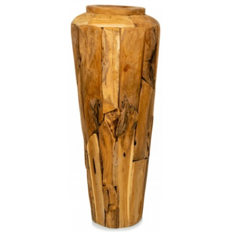 Vase Bois Teck Gucci 45cm x H 120cm - Giganterra à 199,95 € - Giganterra - G02-03087 - Décoration naturelle