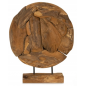 Décoration Rond En Bois Teck 40x H 49cm