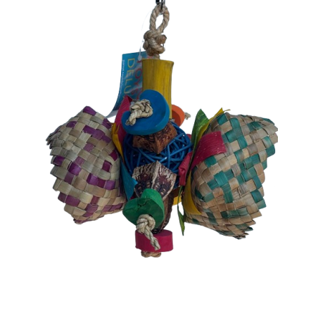 Jouet Perroquet Cabo 22x20x15cm - Parrots & Toys à 16,55 € - Vogelhof - Parrots & Toys - TOYS0041 - Jouets