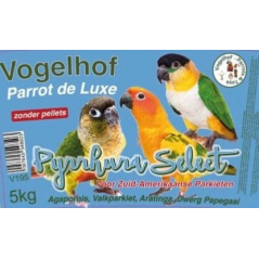 PYRRHURA SELECT sans pellets - 5 kg à 36,95 € - Vogelhof - Parrots & Toys - 8719327689905 - Perroquets