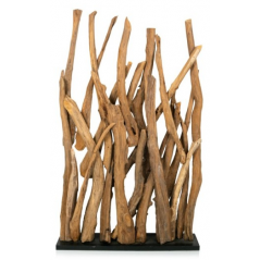 Cloison en bois teck akar 115x25x185 cm - Giganterra à 399,95 € - Giganterra - G02-03094 - Décoration naturelle