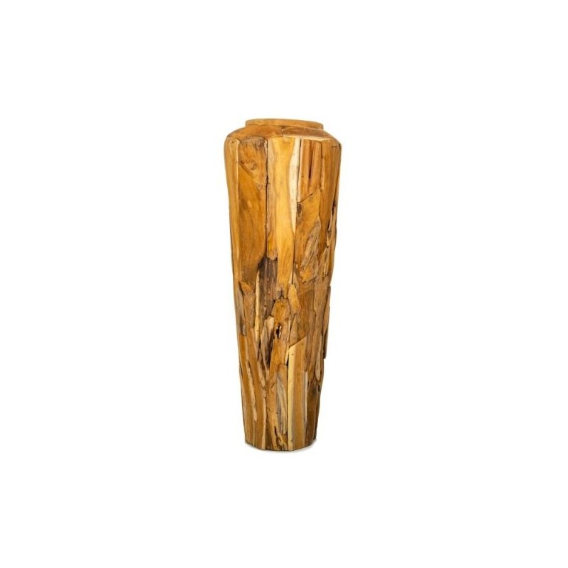 Vase bois teck gucci dia 50 cm X H 150 cm - Giganterra