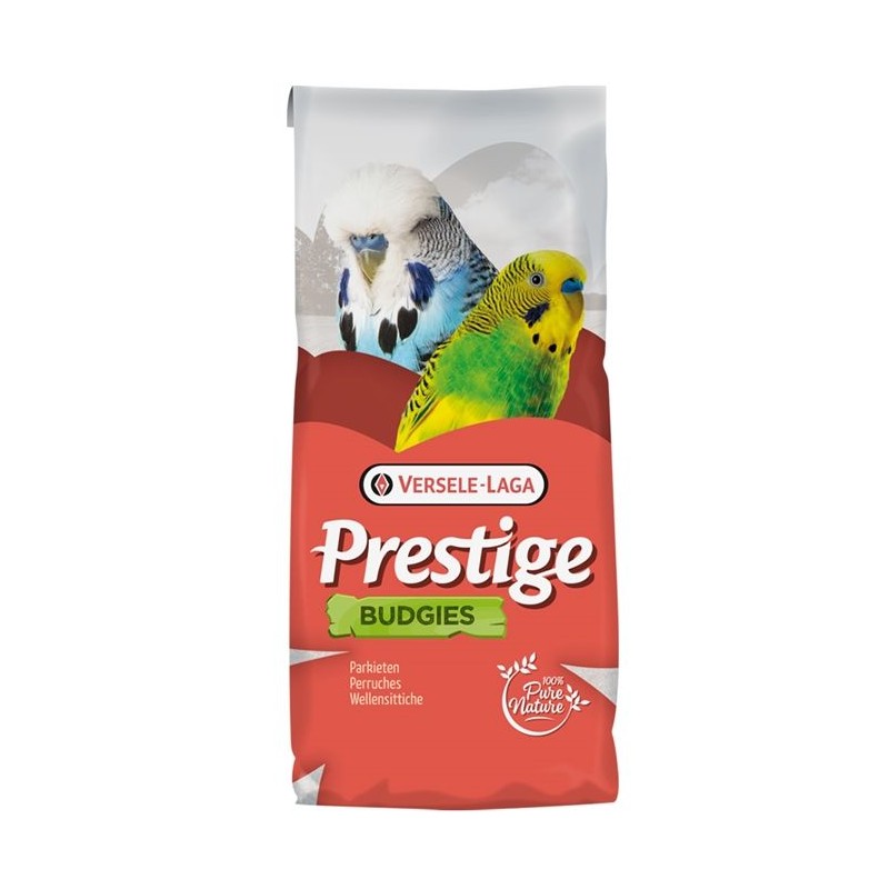 Prestige Perruches Gourmet 1kg - Mélange de graines de qualité avec des morceaux de biscuit