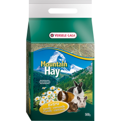 Mountain Hay Camomille 500gr - Foin de montage à la camomille à 4,05 € - Versele-Laga - 424182 - Versele-Laga