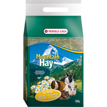 Mountain Hay Camomille 500gr - Foin de montage à la camomille 424182 Versele-Laga 4,05 € Ornibird