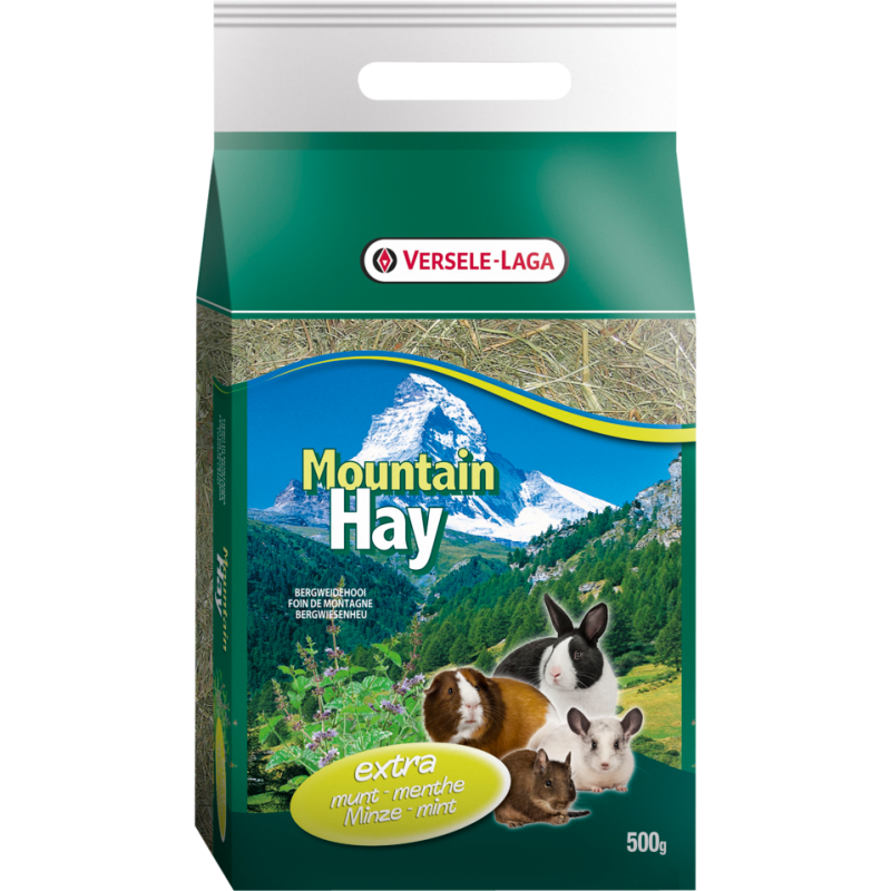 Mountain Hay Mint 500gr - Foin de montagne à la menthe