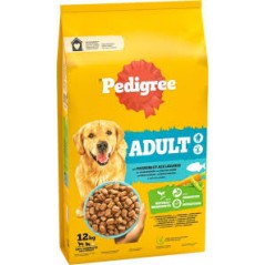 Adult Poisson et Légumes 12kg - Pedigree à 36,99 € - Pedigree - 459150 - Pedigree