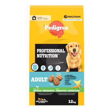 Adult Volaille et Légumes 12kg - Pedigree à 36,99 € - Pedigree - 459152 - Pedigree