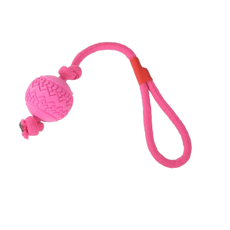 Jouet pour Chien Balle + Corde Rose 45cm - Vadigran 28344 Vadigran 5,05 € Ornibird